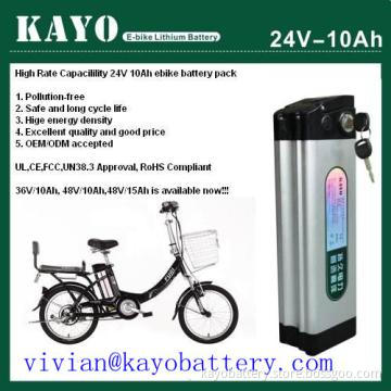 Rechargeable Bicycle Battery 24v 10ah